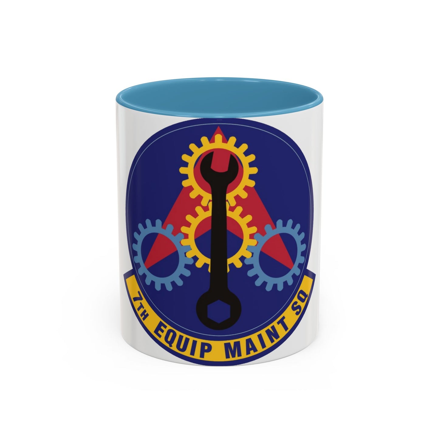 7th Equipment Maintenance Squadron (U.S. Air Force) Accent Coffee Mug