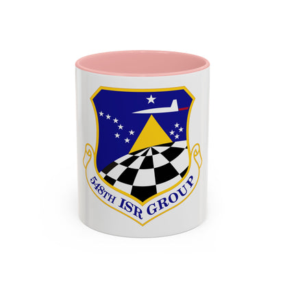 548 Intelligence Surveillance and Reconnaissance Group ACC (U.S. Air Force) Accent Coffee Mug