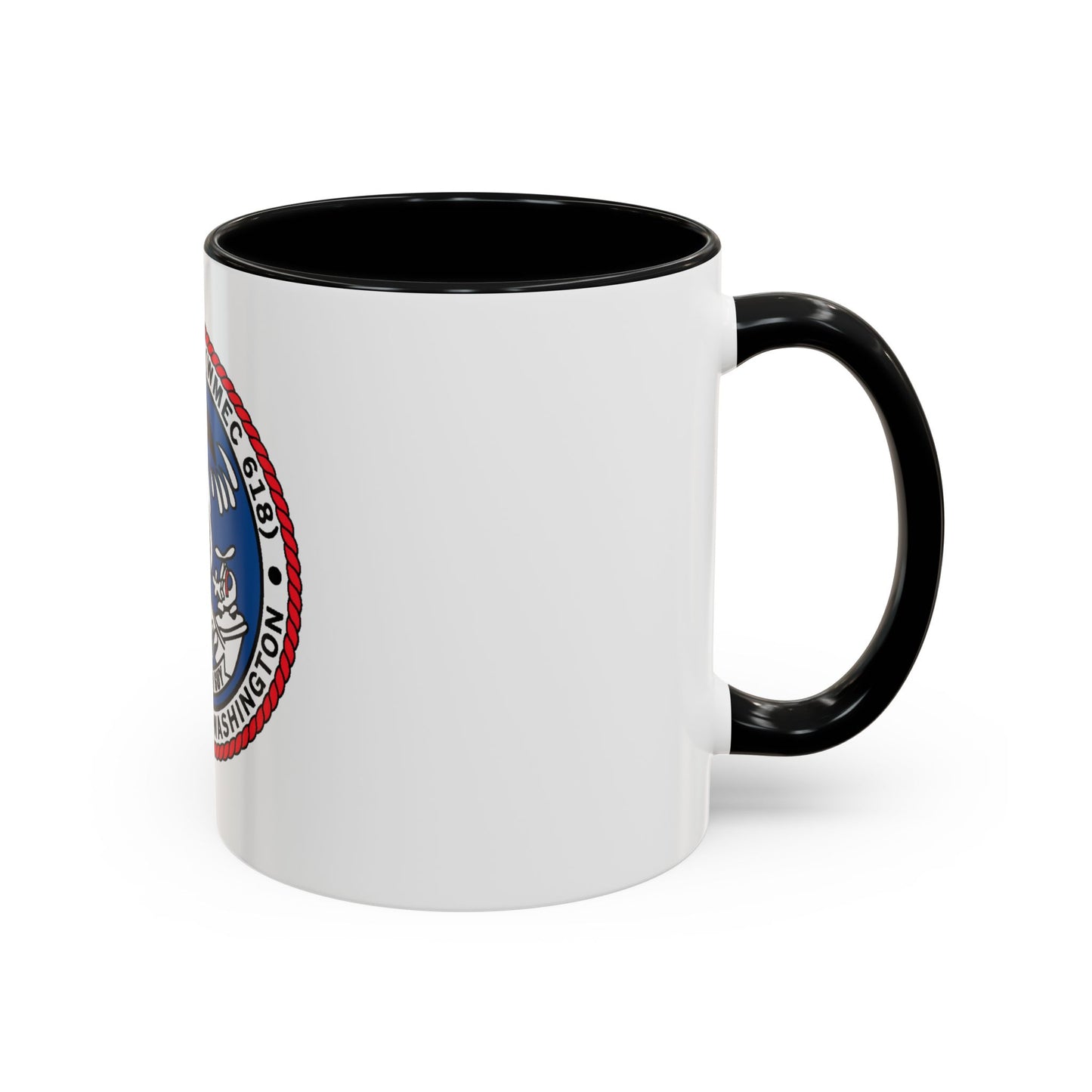 USCGC Active WMEC 618 Port Angeles WA (U.S. Coast Guard) Accent Coffee Mug
