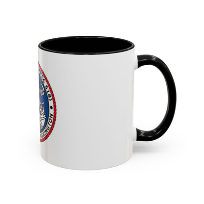 USCGC Active WMEC 618 Port Angeles WA (U.S. Coast Guard) Accent Coffee Mug