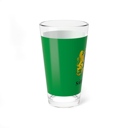 Flag of Sarbogard (Hungary) Pint Glass 16oz
