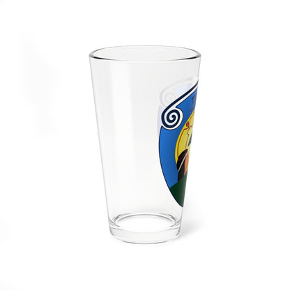 Escudo del municipio de Timana Huila (Colombia) (Coat of Arms) Pint Glass 16oz
