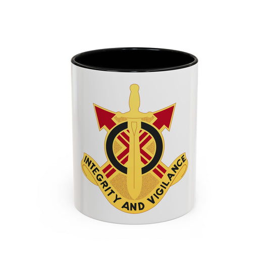 107th Artillery Group (U.S. Army) Accent Coffee Mug
