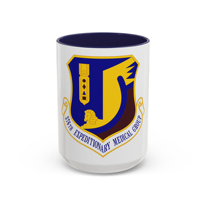 376th Expeditionary Medical Group (U.S. Air Force) Accent Coffee Mug