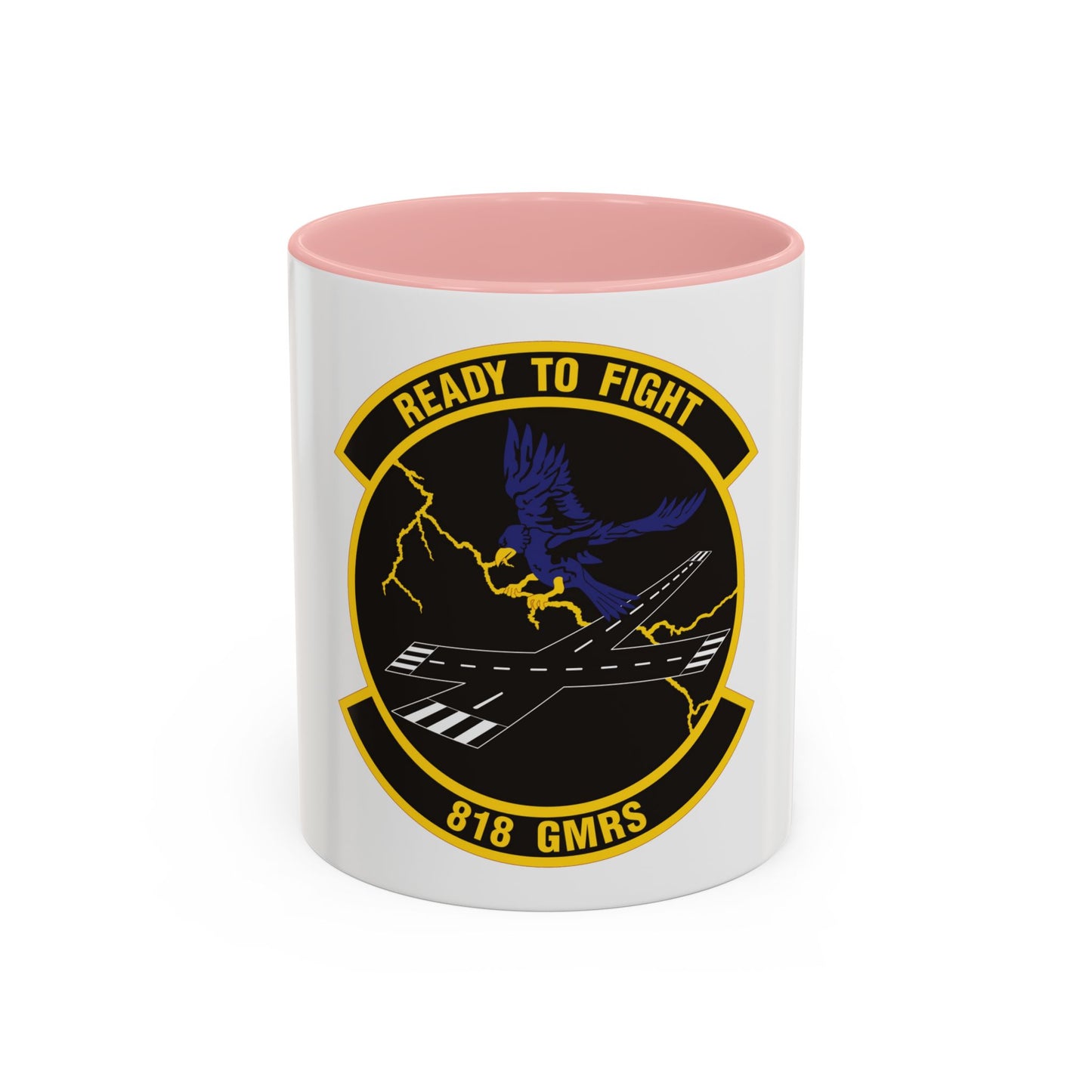 818th Global Mobility Readiness Squadron (U.S. Air Force) Accent Coffee Mug