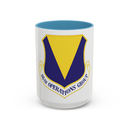 86th Operations Group (U.S. Air Force) Accent Coffee Mug