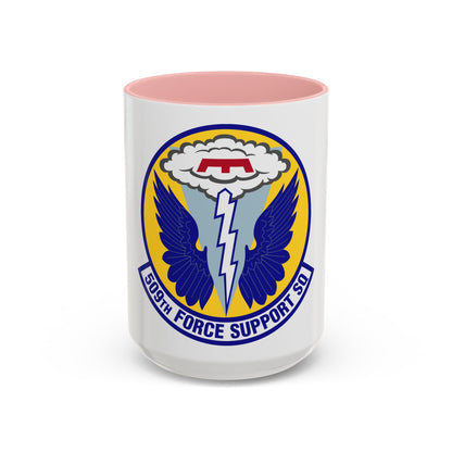 509th Force Support Squadron (U.S. Air Force) Accent Coffee Mug