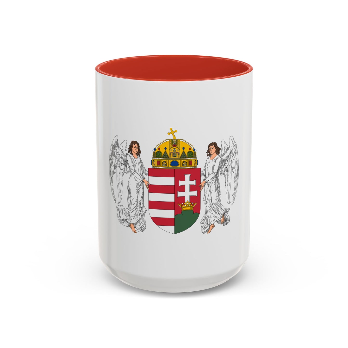 Coat of arms of Hungary (1896-1915) - Accent Coffee Mug