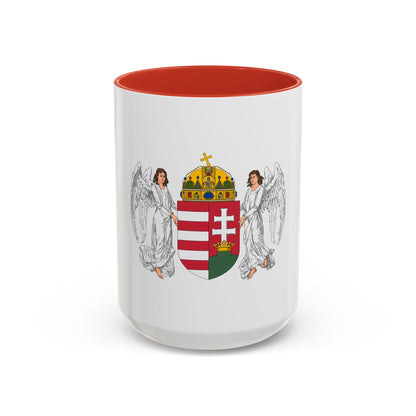 Coat of arms of Hungary (1896-1915) - Accent Coffee Mug
