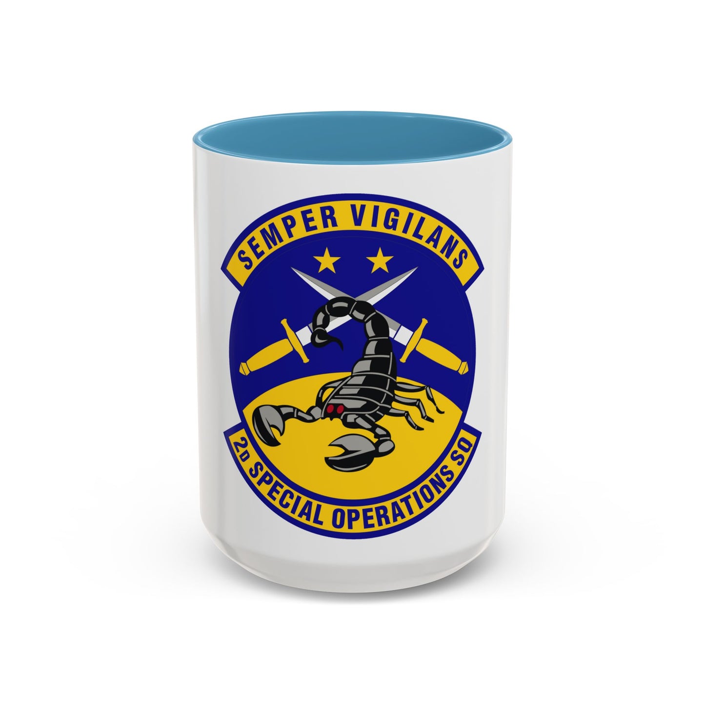 2d Special Operations Squadron (U.S. Air Force) Accent Coffee Mug