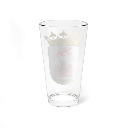 Escudo de Alcaracejos Córdoba (Spain) (Coat of Arms) Pint Glass 16oz