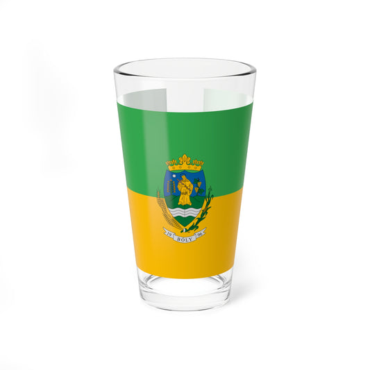 Flag of Boly (Hungary) Pint Glass 16oz