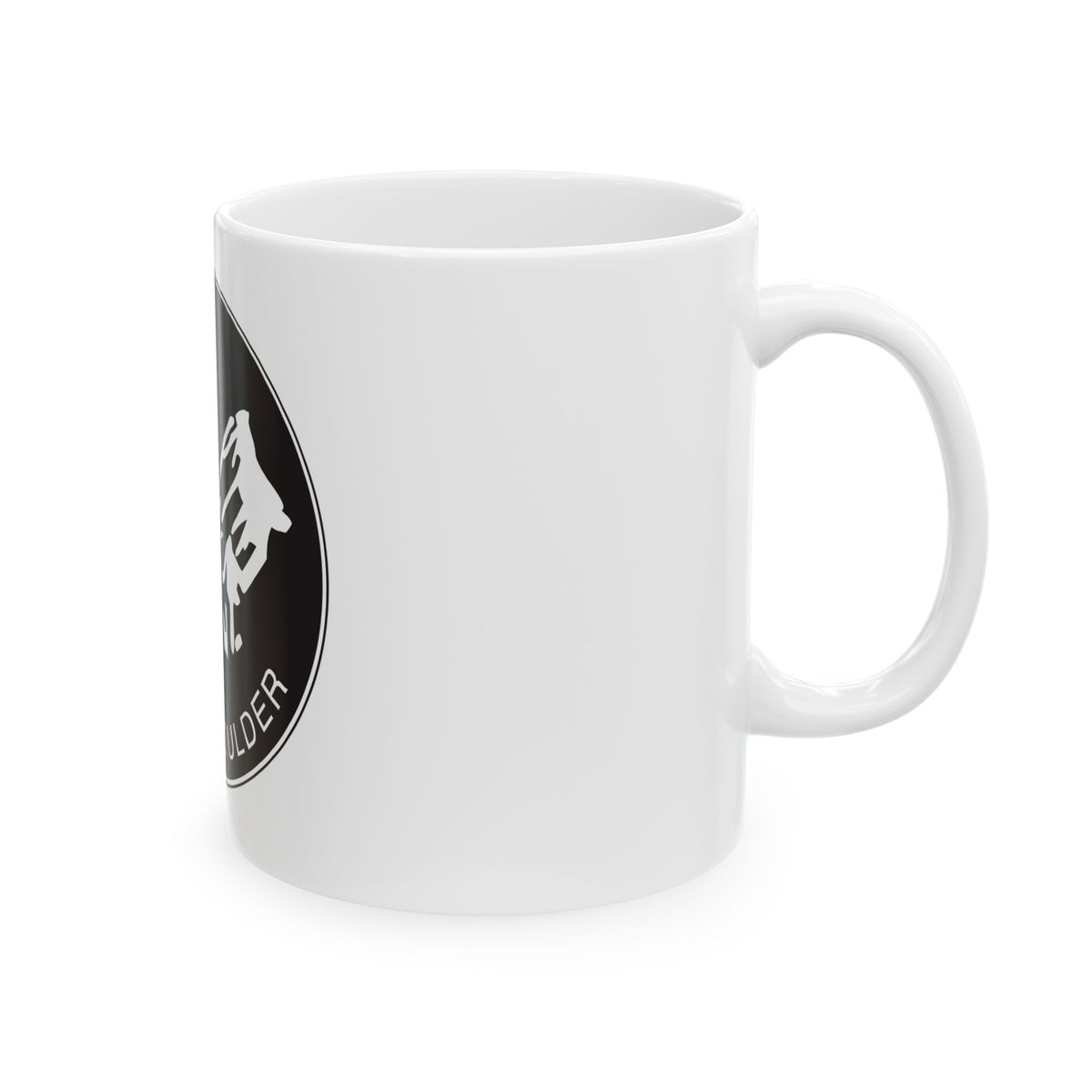 Seal of Boulder Colorado - White Coffee Mug