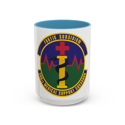 509th Medical Support Squadron (U.S. Air Force) Accent Coffee Mug