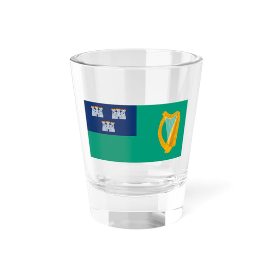 Flag of Dublin City Ireland - Shot Glass 1.5oz