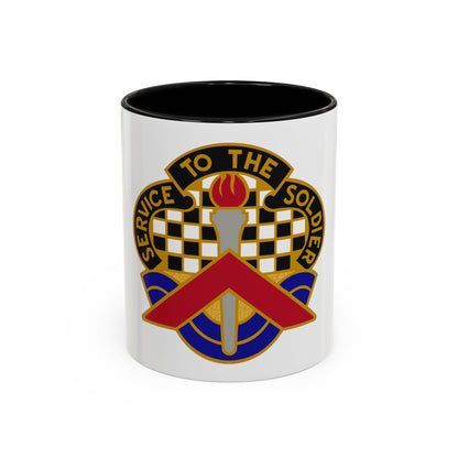 18 Personnel Services Battalion (U.S. Army) Accent Coffee Mug