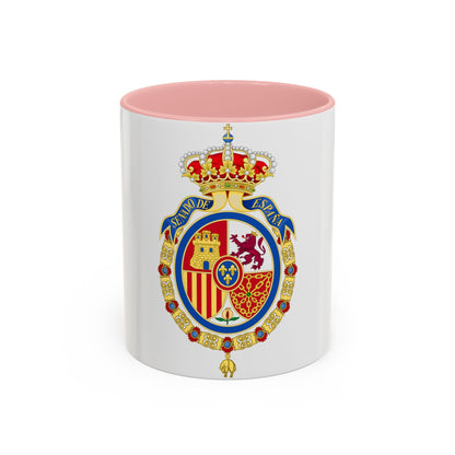 Coat of Arms of the Senate of Spain - Accent Coffee Mug