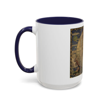 Map of Discovery- Western Hemisphere (1928) (Map) Accent Coffee Mug