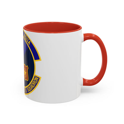 628th Security Forces Squadron (U.S. Air Force) Accent Coffee Mug