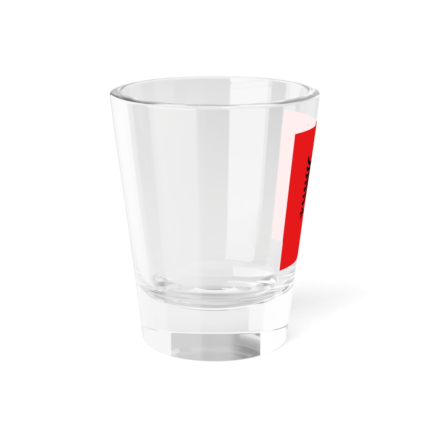 Flag of the President of Albania 1992 to 2002 - Shot Glass 1.5oz