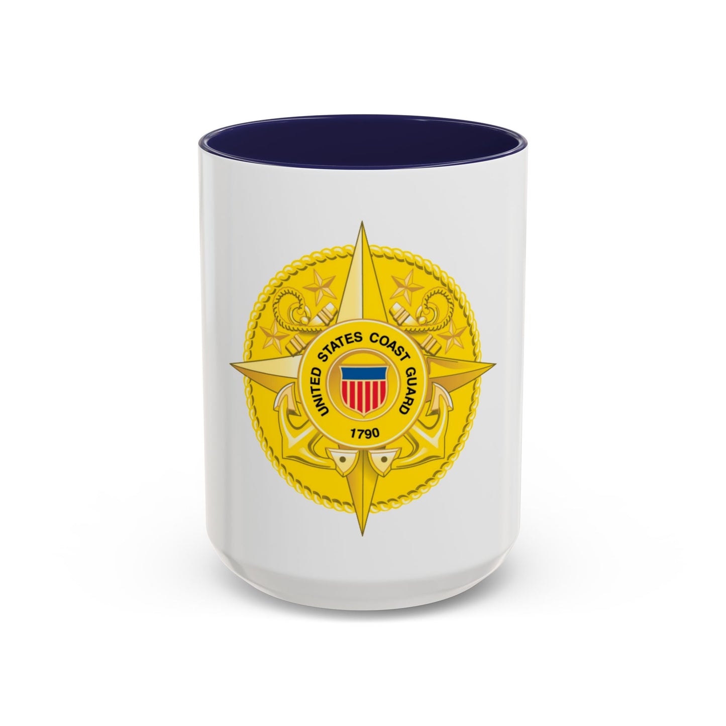 Commandant Staff (U.S. Coast Guard) Accent Coffee Mug