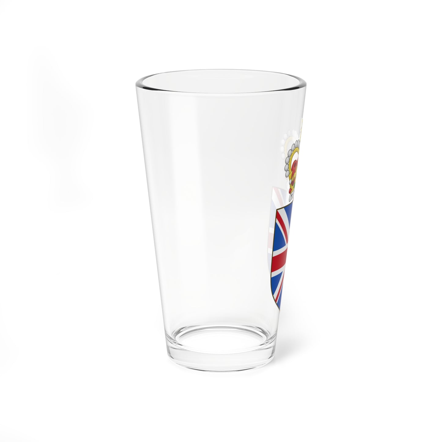 Union Badge of the United Kingdom (United Kingdom) (Coat of Arms) Pint Glass 16oz