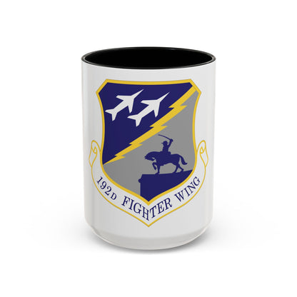 192nd Wing (U.S. Air Force) Accent Coffee Mug
