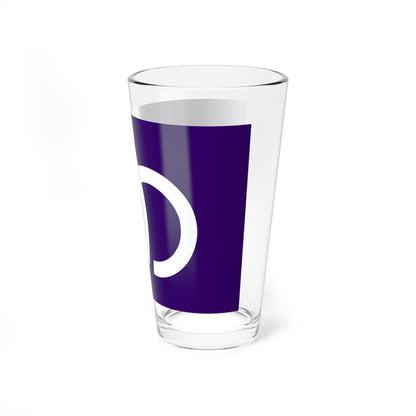 Flag of Anamizu Ishikawa (Japan) Pint Glass 16oz