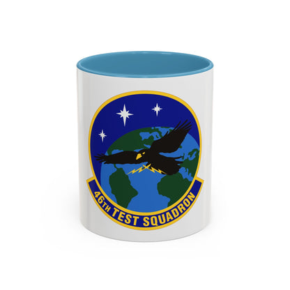 46th Test Squadron (U.S. Air Force) Accent Coffee Mug