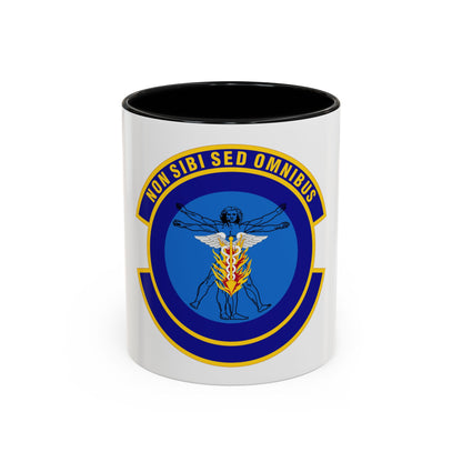 97 Operational Medical Readiness Squadron AETC (U.S. Air Force) Accent Coffee Mug