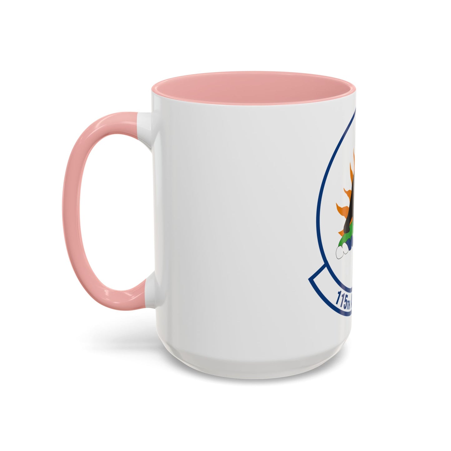 115 Airlift Squadron (U.S. Air Force) Accent Coffee Mug