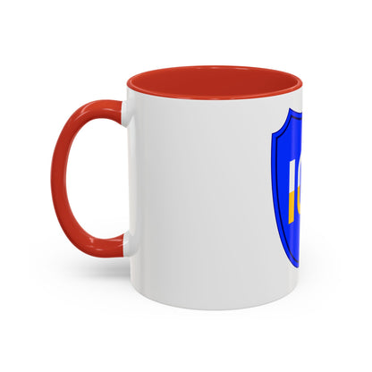 100th Infantry Division SSI (U.S. Army) Accent Coffee Mug