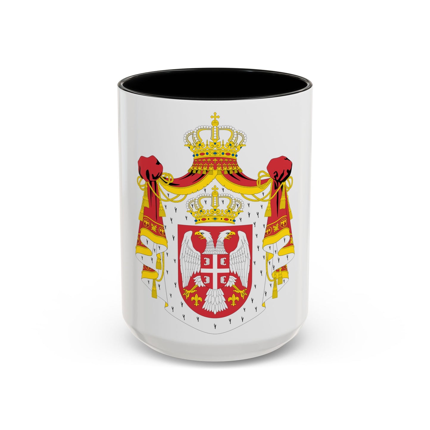 Coat of arms of Serbia (2004-2010) - Accent Coffee Mug