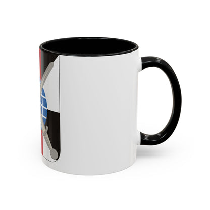 527 Military Intelligence Battalion 2 (U.S. Army) Accent Coffee Mug
