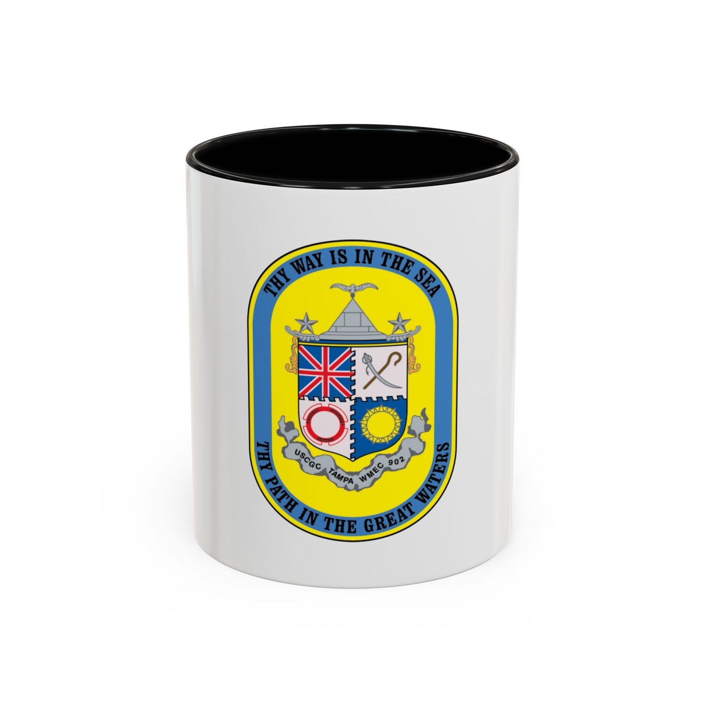 USCGC Tampa WMEC 902 (U.S. Coast Guard) Accent Coffee Mug