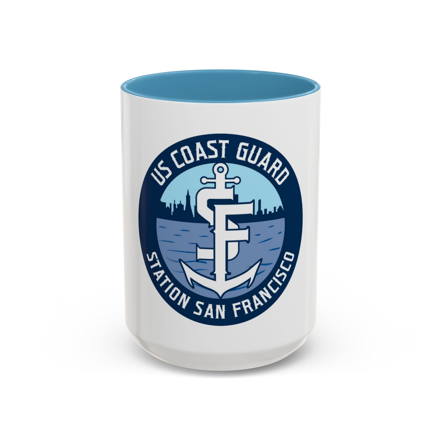 USCG Station San Francisco (U.S. Coast Guard) Accent Coffee Mug