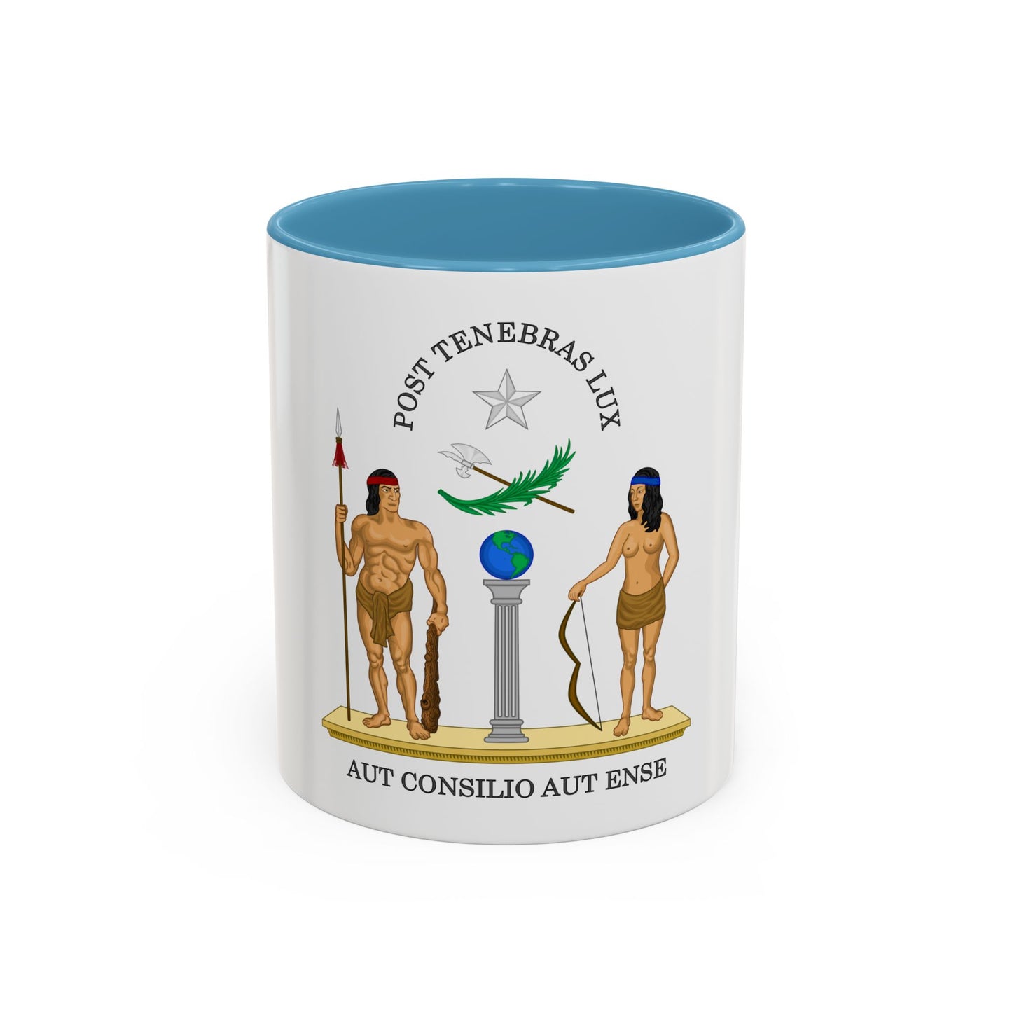 Coat of Arms of Chile (1812-1814) - Accent Coffee Mug