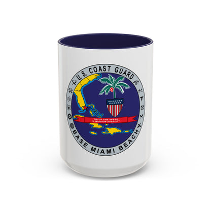 Base Miami Beach (U.S. Coast Guard) Accent Coffee Mug