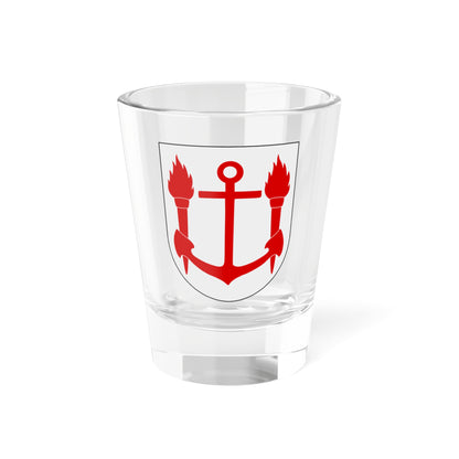Höganäs stad vapen (Sweden) (Coat of Arms) Shot Glass 1.5oz
