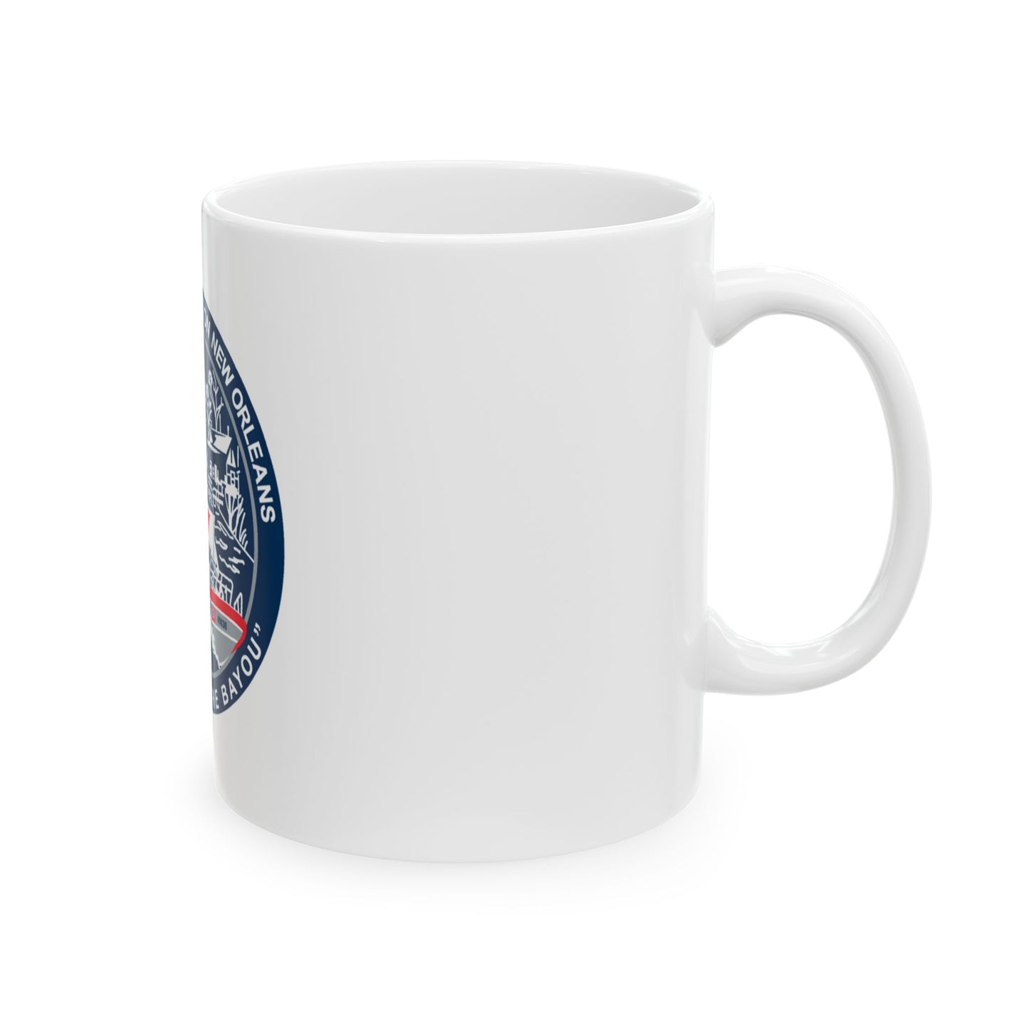 USCG Station New Orleans (U.S. Coast Guard) White Coffee Mug