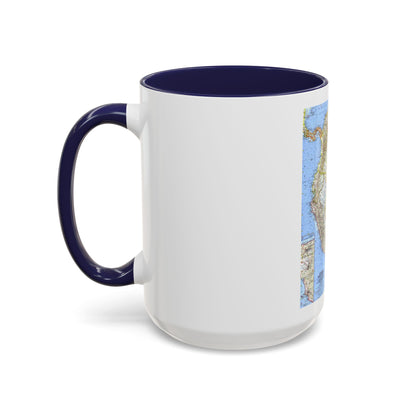 South America - Northwestern (1964) (Map) Accent Coffee Mug