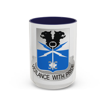 533 Military Intelligence Battalion (U.S. Army) Accent Coffee Mug