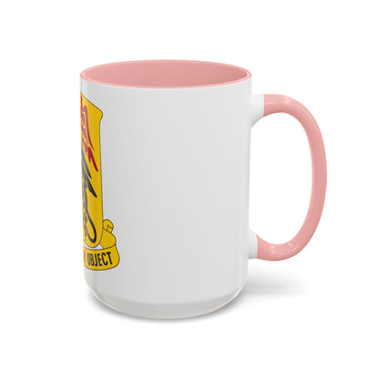81 Airborne Antiaircraft Artillery Battalion (U.S. Army) Accent Coffee Mug