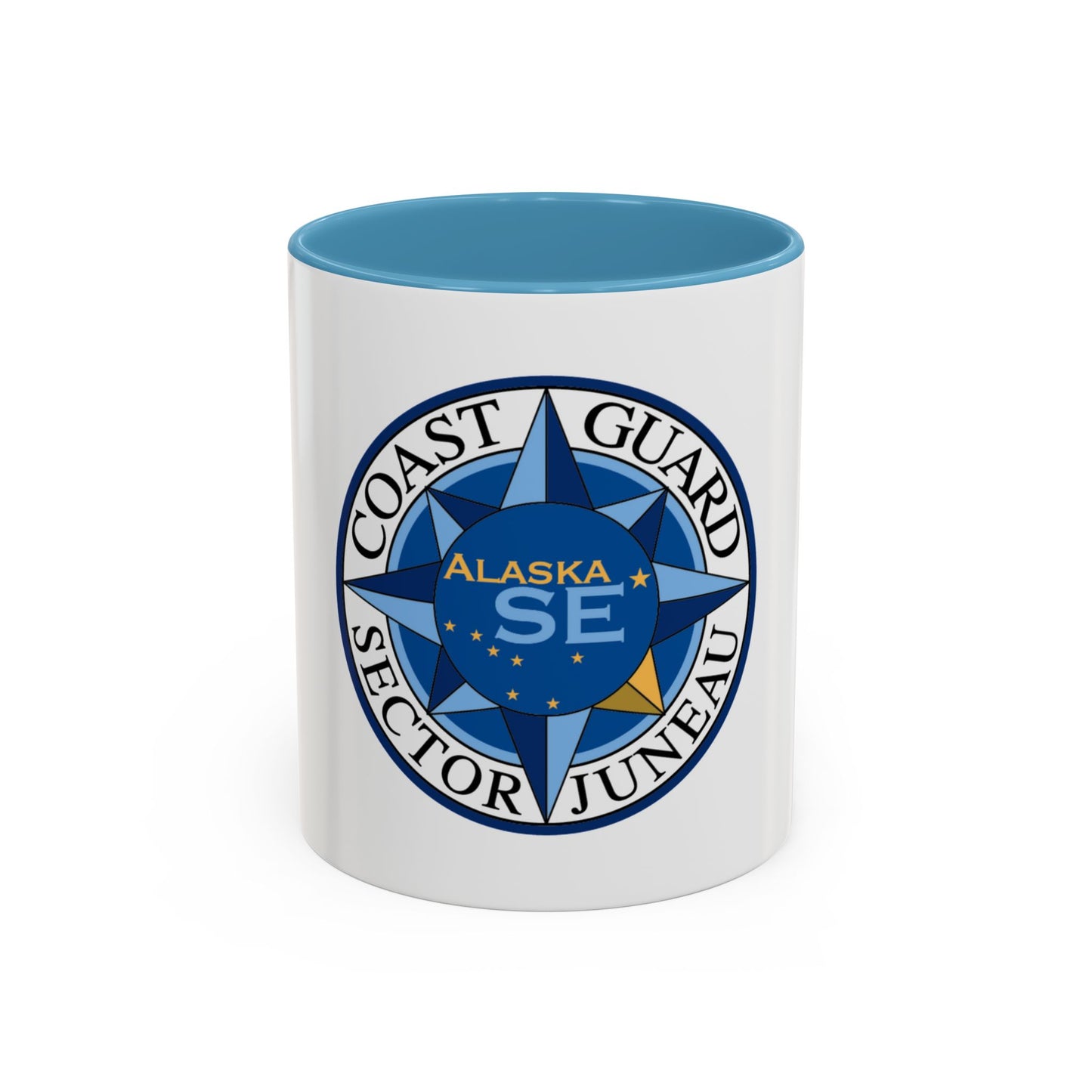 USCG Sector Juneau (U.S. Coast Guard) Accent Coffee Mug