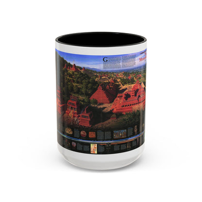 North America - The Mesoamericans (1997) (Map) Accent Coffee Mug