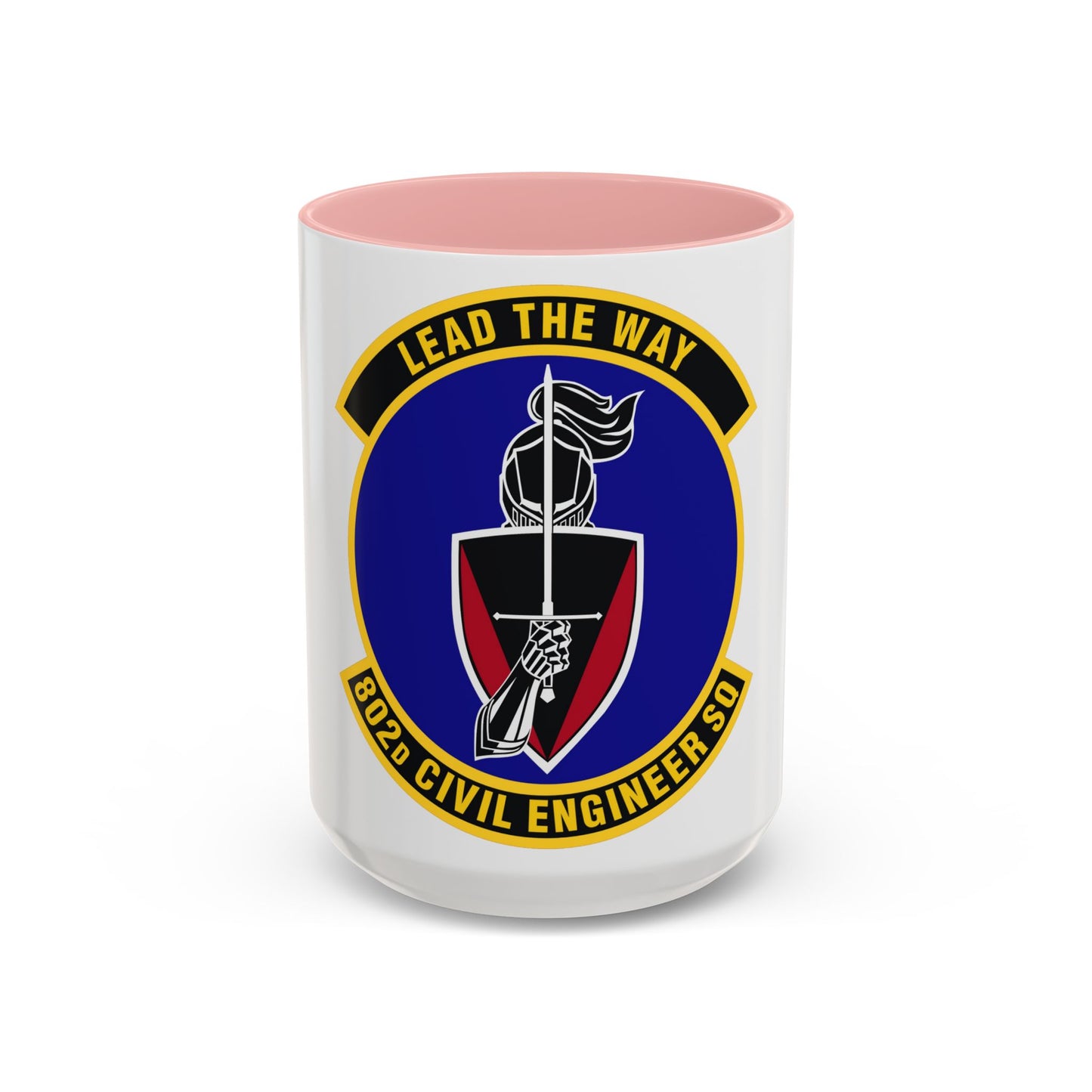 802d Civil Engineer Squadron (U.S. Air Force) Accent Coffee Mug