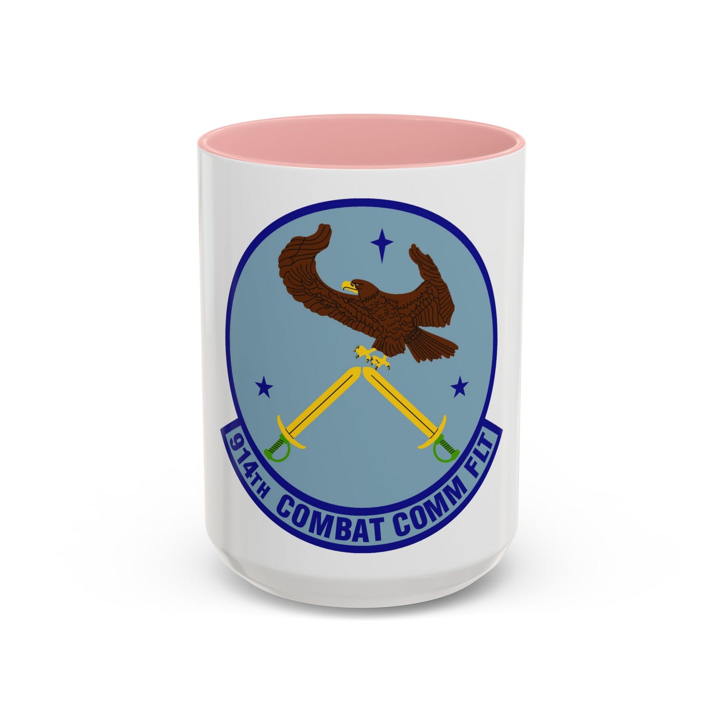 914th Combat Communications Flight (U.S. Air Force) Accent Coffee Mug