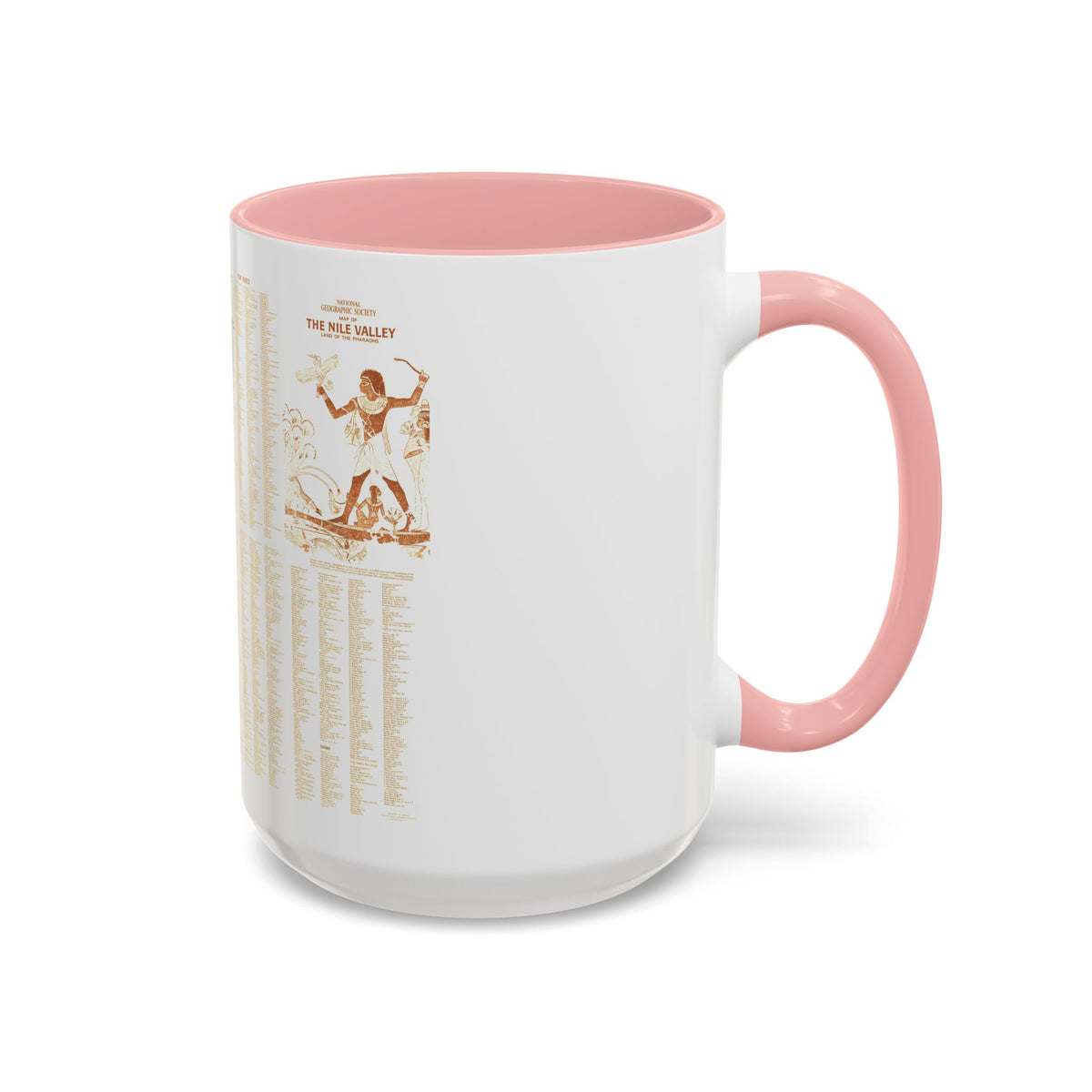 Egypt - Your Introduction to Ancient (1965) (Map) Accent Coffee Mug