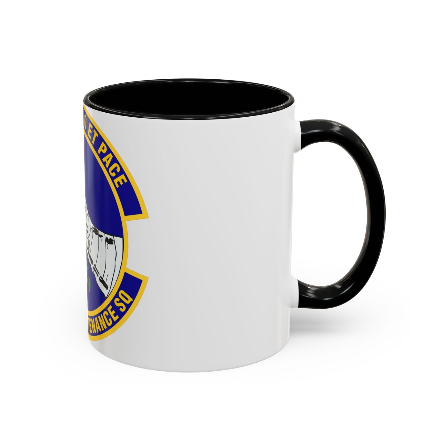 455th Expeditionary Maintenance Squadron (U.S. Air Force) Accent Coffee Mug