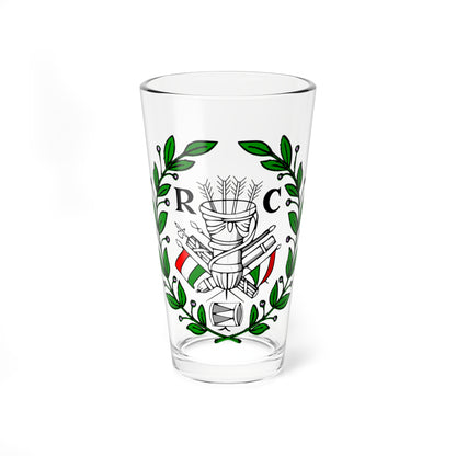 Emblem of Cispadane Republic (Italy) (Coat of Arms) Pint Glass 16oz